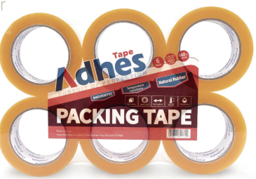 Cinta de empaque Caucho natural
