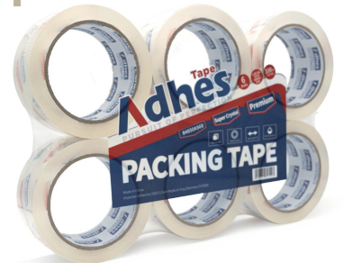 Cinta de empaque Súper Transparente (alto rendimiento)